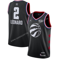 All-Star Version NBA Toronto Raptors Black #2 Jersey
