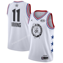 All-Star Version NBA Boston Celtics White #11 Jersey