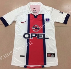 1998 Retro Version Paris SG White Thailand Soccer Jersey AAA-AY