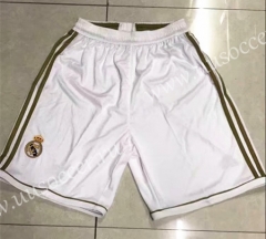 2012 Season Real Madrid Home White Thailand Soccer Shorts-SL