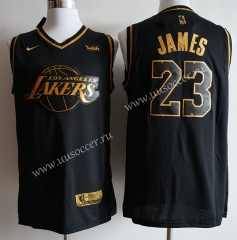 NBA Lakers Gold & Black #23 Jersey