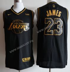 NBA Lakers Gold & Black #23 Jersey