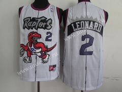 Retro Version NBA Toronto Raptors White #2 Jersey