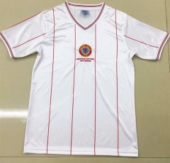 1982 Retro Version Aston Villa White Thailand Soccer Jersey AAA-DG