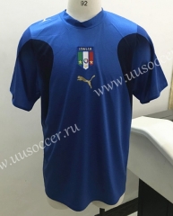 2006 Retro Version Italy Home Blue Thailand Soccer Jersey AAA-SL