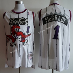 NBA Toronto Raptors White #1 Jersey
