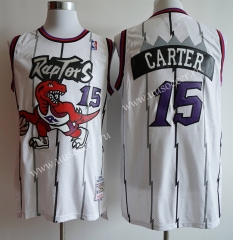 NBA Toronto Raptors White #15 Jersey
