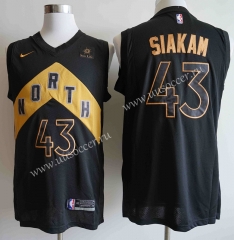 City Version NBA Toronto Raptors Thunder Black #43 Jersey