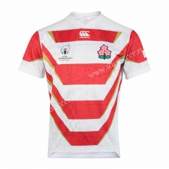 2019 World Cup Japan Red Stripe Rugby Shirt
