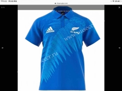 2019 World Cup New Zealand Blue Rugby Jersey