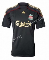 2009-2010 Liverpool Away Black Thailand Soccer Jersey AAA-510