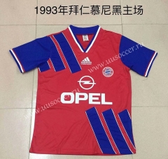 1993 Retro Version Bayern München Home Red Thailand Soccer Jersey AAA-DG