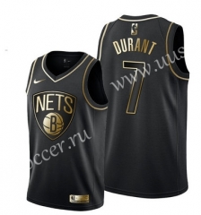 2019 NBA Brooklyn Nets Gold &Black #7 Jersey