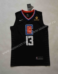 New Season NBA Los Angeles Clippers Black #13 Jersey