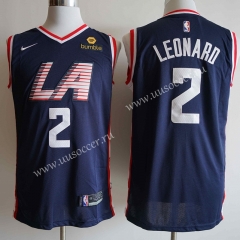 New Season NBA Los Angeles Clippers  Dark Blue #2 Jersey