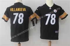 NFL Pittsburgh Steelers Black #78 Jersey