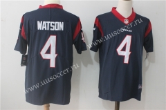 NFL Houston Texans Black Royal Blue #4 Jersey