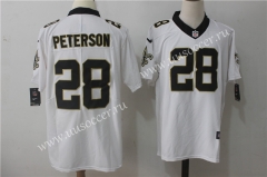 NFL New Orleans Saints White #28 Jersey