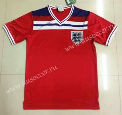 1982 Retro Version England Away Red Thailand Soccer Jersey AAA-LL