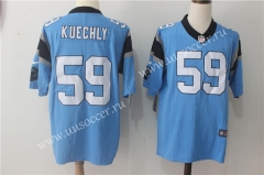 NFL Carolina Panthers Blue #59 Jersey