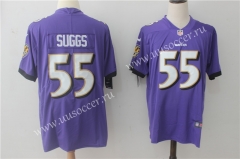 NFL Baltimore Ravens Blue #55 Jersey