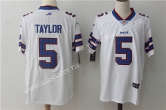 NFL Buffalo Bills White #5 Jersey