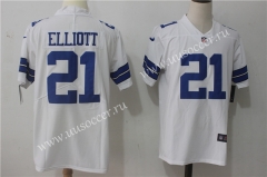 NFL Dallas Cowboys White #21 Jersey