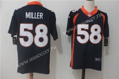 NFL Denver Broncos Dark Blue #58 Jersey
