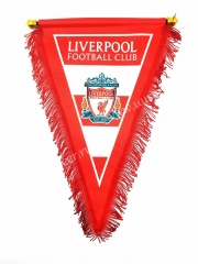 Liverpool Red Soccer Triangle Flag