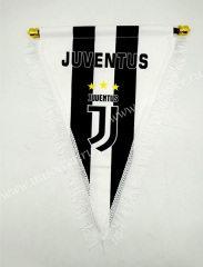Juventus FC  Black & White Soccer Triangle Flag