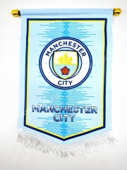 Manchester City Blue Soccer Flag