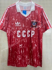 1900 Retro Version Soviet Union Home Red Thailand Soccer Jersey AAA-811
