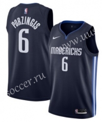 2020 New Season NBA Dallas Mavericks Black #6 Jersey (新面料印花）
