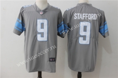 NFL Detroit Lions Gray #9 Jersey