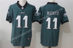NFL Philadelphia Eagles Green #11 Jersey