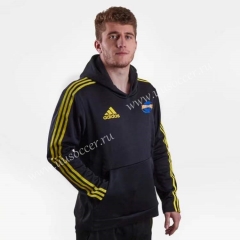 2019  Hurricane Black Rugby Jacket With Hat