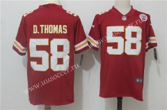 NFL Kansas City Chiefs Red #58 Jersey