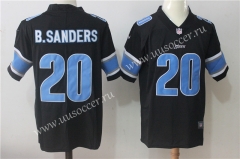 NFL Detroit Lions Black #20 Jersey