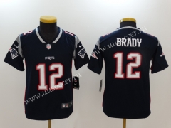 NFL New England (Pa)triots Black #12Jersey