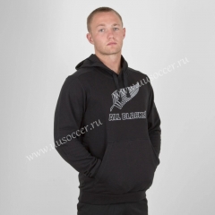 2019 All Black   Black Rugby Jacket With Hat