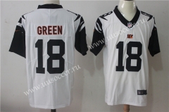 NFL Cincinnati Bengals White #18 Jersey