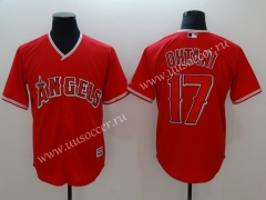 MLB Anaheim Angels Red #17 Jersey