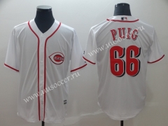 MLB Boston Red Sox White #66 Jersey