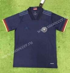 2020 European Cup Germany Away Blue Thiland Soccer Jersey-403