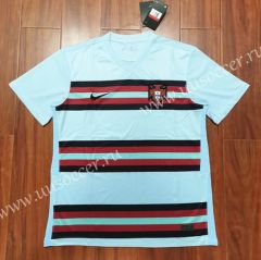 2020 European Cup Portugal Away Red &White Thailand Soccer Jersey AAA-807