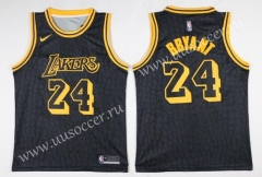 Lakers NBA Black #24 Jersey