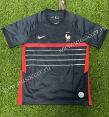 2020 European Cup France Home Blue Thailand Soccer Jersey AAA-407