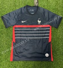 2020 European Cup France Home Blue Thailand Soccer Jersey AAA-407