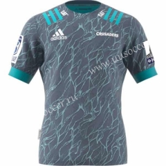 2020 Crusader Away Gray Rugby Training Shirt