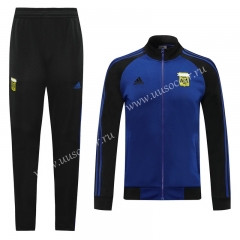 2020-2021 Argentina  Blue & Black Thailand Soccer Jacket Uniform